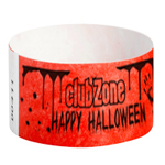 Halloween Tyvek Wristbands