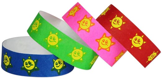 patterned-tyvek-wristbands